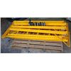 Image 1 : Pallet of Yellow Scaffolding w/ Wheels