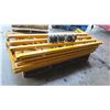 Image 5 : Pallet of Yellow Scaffolding w/ Wheels