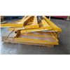 Image 7 : Pallet of Yellow Scaffolding w/ Wheels