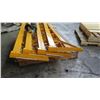 Image 8 : Pallet of Yellow Scaffolding w/ Wheels