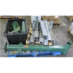 Multiple Metal Steel Square & Round Heavy Duty Supports, Brackets, etc