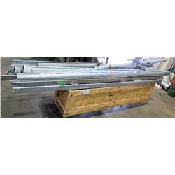 Multiple Heavy Duty Steel Pipe w/ Hangers & Antenna Connectors