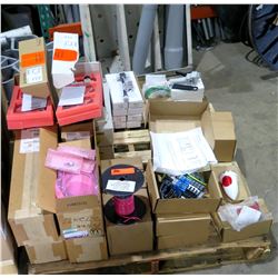 Pallet Multiple Misc Circuit Breakers, Thermal Probe Cable, Microlab Splitters, Wire, etc