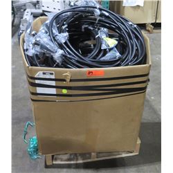 Box Ribbed Cable H172XC030 Jumper Coax 1/2" 4.3/10 Cable w/ Connectors