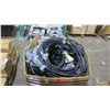 Image 2 : Box Ribbed Cable H172XC030 Jumper Coax 1/2" 4.3/10 Cable w/ Connectors