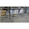 Image 2 : Qty 4 Tall Metal Cable Racks 005388