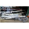 Image 1 : Multiple Heavy Duty Steel Pipe w/ Hangers & Antenna Connectors