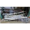 Image 2 : Multiple Heavy Duty Steel Pipe w/ Hangers & Antenna Connectors