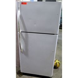 Sears Upright Refrigerator Top Freezer Model 253.64522403 White