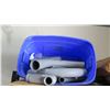 Image 2 : Metal Shelf with Contents: RFS Hybriflex, Dottie Fasteners, etc