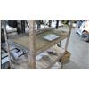 Image 4 : Metal 5 Tier Adjustable Shop Shelf