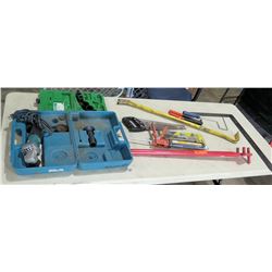 Greenlee 830 Hole Saw Kit (Bits Only), Makita Tool in Case & Hand Tools - Saw, Crowbar, etc