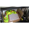 Image 4 : Multiple Misc White Construction Hard Hats & Neon Yellow Safety Vests