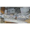 Image 4 : Qty 2 Pallets Misc Steel Supports, Brackets, etc