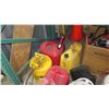 Image 3 : Qty 7 Gas Cans - 2 Metal & 5 Red Plastic & 2 Propane Tanks