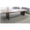 Image 5 : Oval Conference Table with Laminate Coating 10Ft x 4Ft