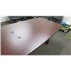 Image 6 : Oval Conference Table with Laminate Coating 10Ft x 4Ft