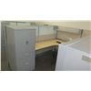 Image 20 : Qty 6 Desks w/ Rolling Chairs, Filing Cabinets & Cubicle Walls (Buyer Needs to Disassemble)