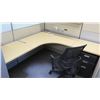Image 4 : Qty 6 Desks w/ Rolling Chairs, Filing Cabinets & Cubicle Walls (Buyer Needs to Disassemble)