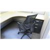Image 5 : Qty 6 Desks w/ Rolling Chairs, Filing Cabinets & Cubicle Walls (Buyer Needs to Disassemble)