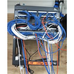 Middle Atlantic Products Board w/ HP 2530-48G PoE+ Network Switch (cables not included)