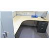 Image 18 : Qty 6 Desks w/ Rolling Chairs, Filing Cabinets & Cubicle Walls (Buyer Needs to Disassemble)