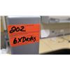 Image 20 : Qty 6 Desks w/ Rolling Chairs, Filing Cabinets & Cubicle Walls (Buyer Needs to Disassemble)