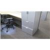 Image 8 : Qty 6 Desks w/ Rolling Chairs, Filing Cabinets & Cubicle Walls (Buyer Needs to Disassemble)