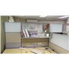 Image 10 : Qty 4 Desks w/ Rolling Chairs, Filing Cabinets & Cubicle Walls (Buyer Needs to Disassemble)