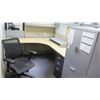 Image 8 : Qty 4 Desks w/ Rolling Chairs, Filing Cabinets & Cubicle Walls (Buyer Needs to Disassemble)