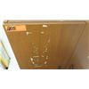 Image 2 : Wooden 2 Door Cabinet w/ 3 Shelves Inside 29.5" x 16" x 35.5"H