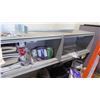 Image 1 : Metal Desk and  Misc. Contents, Cubicle Walls, Etc.