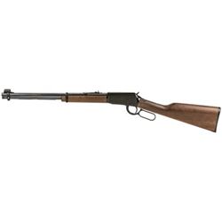 Henry Repeating Arms, Lever Action, 22LR, 18.25" Barrel, Blue Finish, Walnut Stock, Adjustable Sight