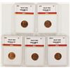 Image 1 : LINCOLN CENT LOT: ALL SUPERB RED BU: