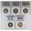 Image 2 : KENNEDY HALF DOLLAR LOT: 5 COINS TOTAL