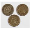Image 1 : (3) INDIAN HEAD CENTS