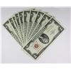 Image 1 : 10 PIECE 1963 $2.00 U.S. NOTES