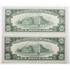 Image 2 : (2) 1969 $10 FEDERAL RESERVE NOTE