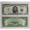 Image 2 : 10 PIECE 1953 $5.00 SILVER CERTIFICATES