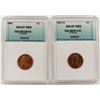 Image 1 : 1940 AND 1941-S LINCOLN CENTS