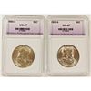 Image 1 : 1954-S AND 1953-S FRANKLIN HALF DOLLARS