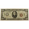 Image 1 : 1934-A $20.00 HAWAII FEDERAL RESERVE NOTE