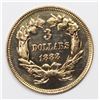 Image 2 : 1888 $3.00 GOLD