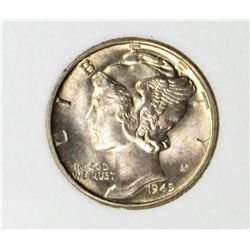 1945 MERCURY DIME