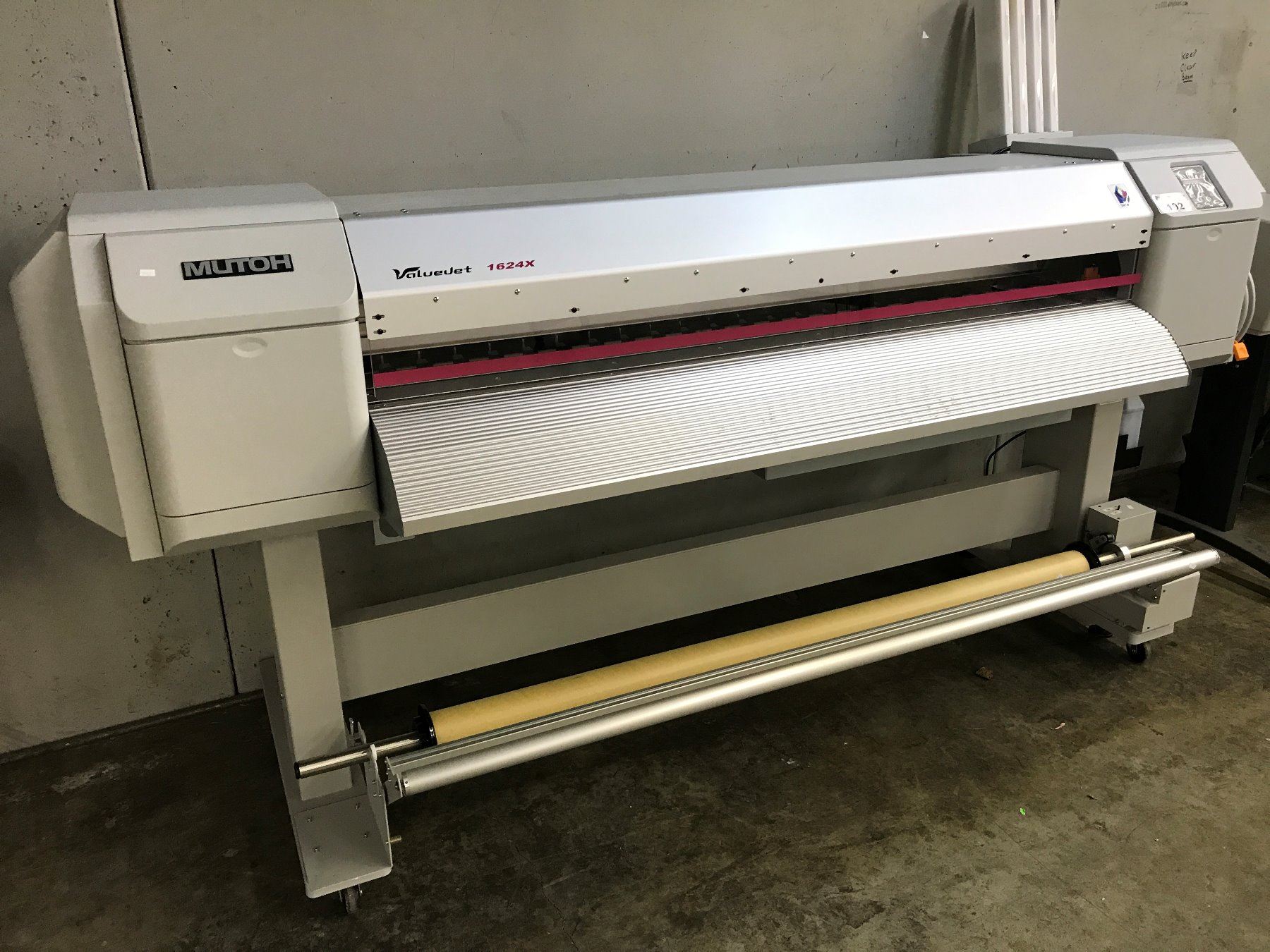 MUTOH VALUEJET 1624X ECO-SOLVENT COMMERCIAL WIDE FORMAT PRINTER