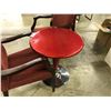 Image 1 : RED 24" SWIVEL TABLE
