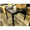Image 1 : BLACK 4' X 4' BAR HEIGHT TABLE