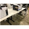 Image 2 : WHITE 5' COMPUTER TABLE