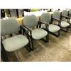 Image 2 : GREEN PATTERN CLIENT CHAIR
