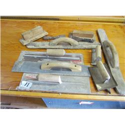LOT OF CONCRETE TOOLS